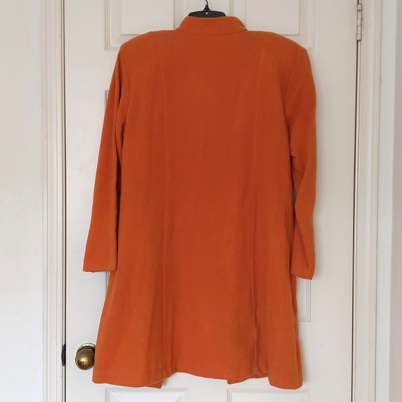 100% Wool Openfront coat with side pockets. - Picture 2 of 5